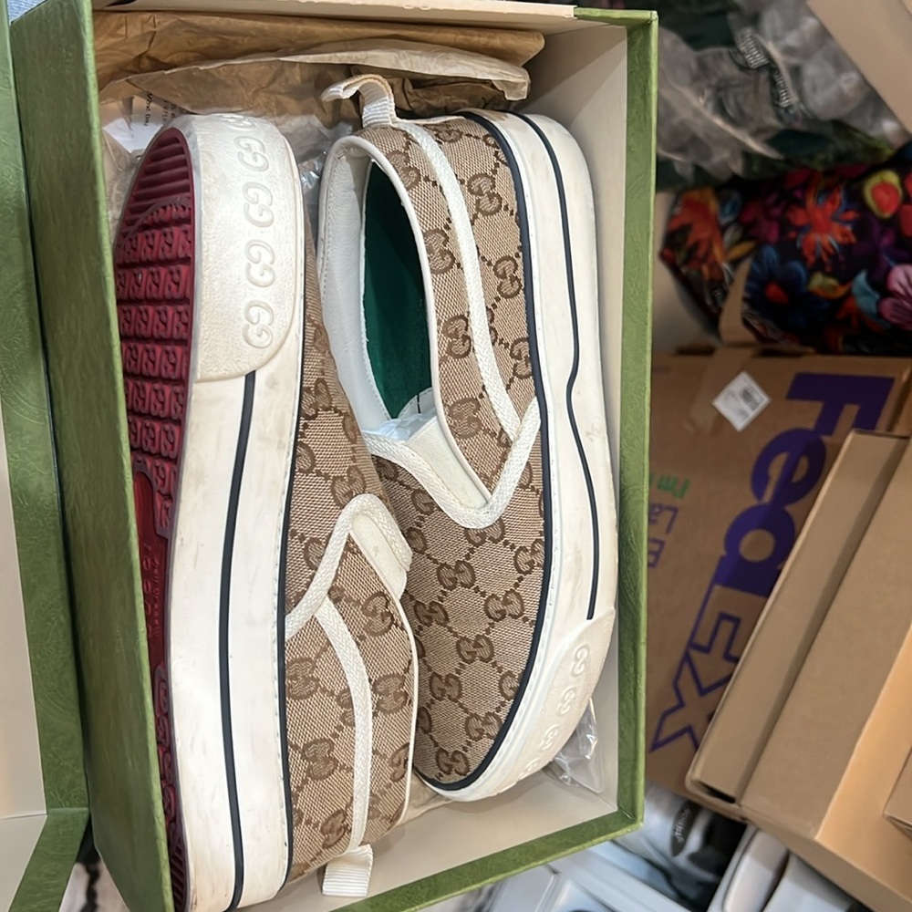 Gucci Tennis 1977 Slip-On Sneakers